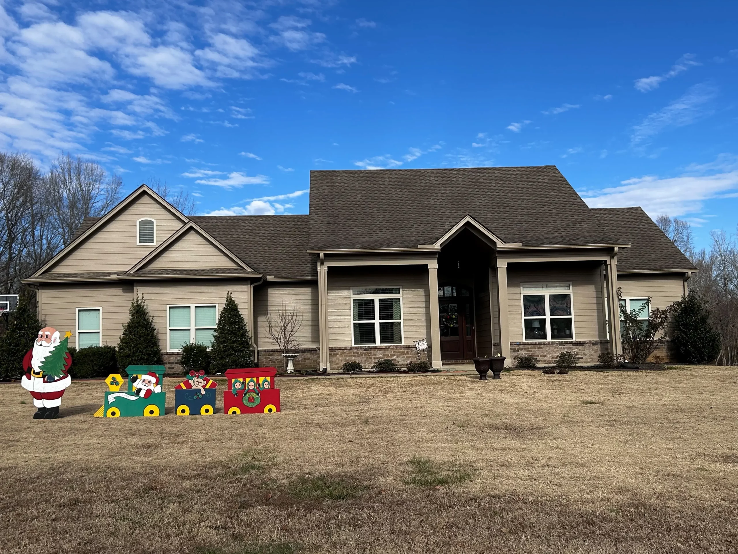 House with Santa