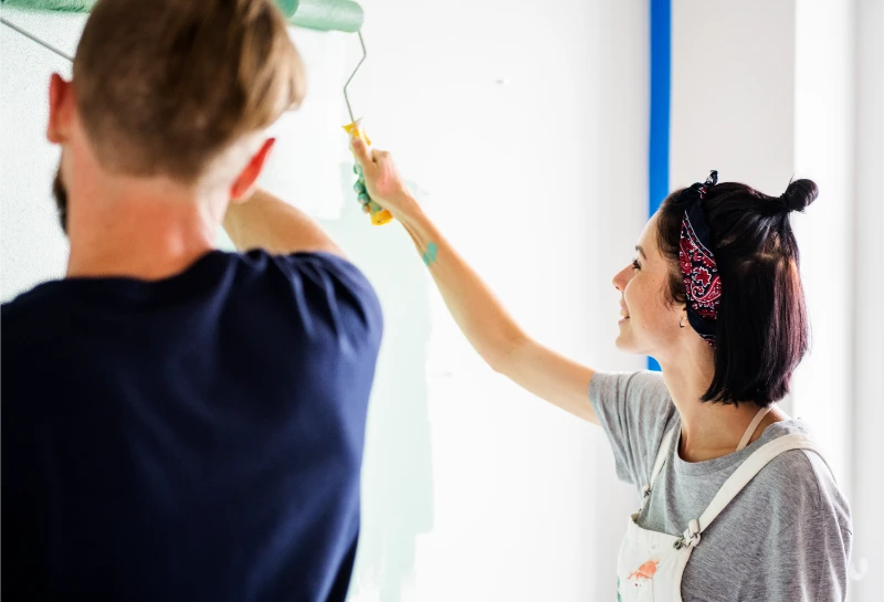 Couple Renovating House